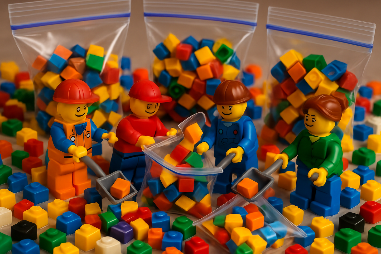 "Used LEGO Bricks - Sold by the Pound"