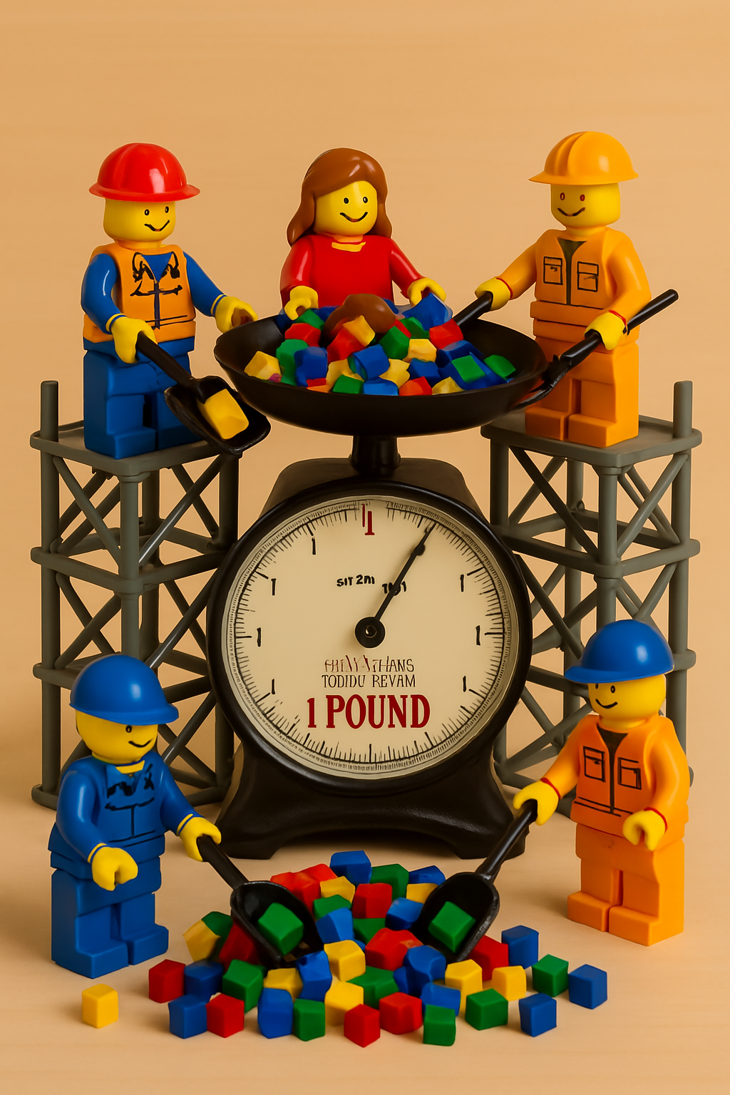 "Used LEGO Bricks - Sold by the Pound"