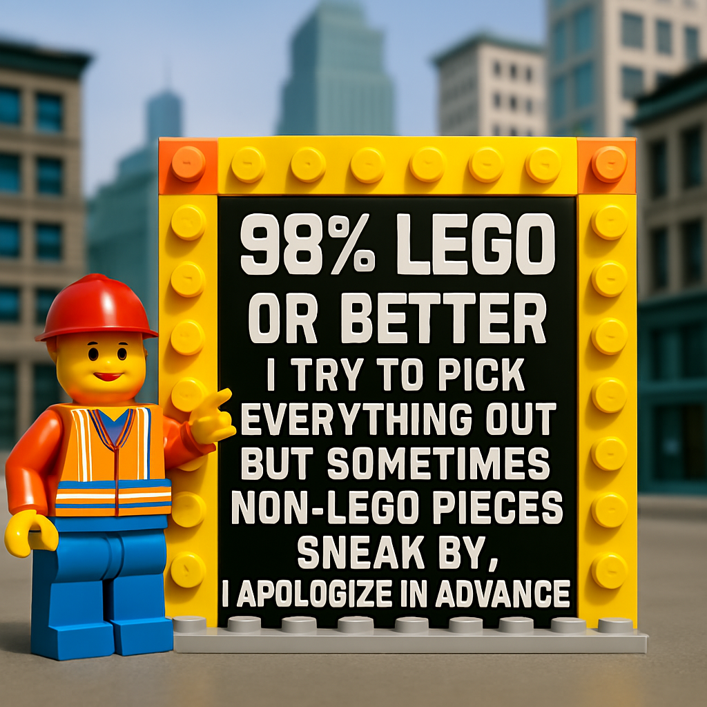 "Used LEGO Bricks - Sold by the Pound"