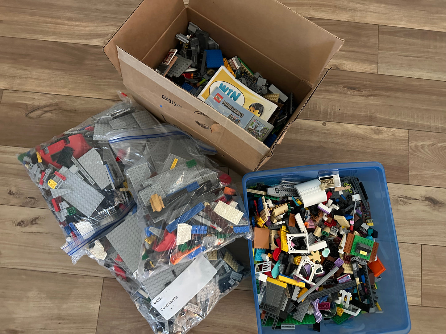"Used LEGO Bricks - Sold by the Pound"