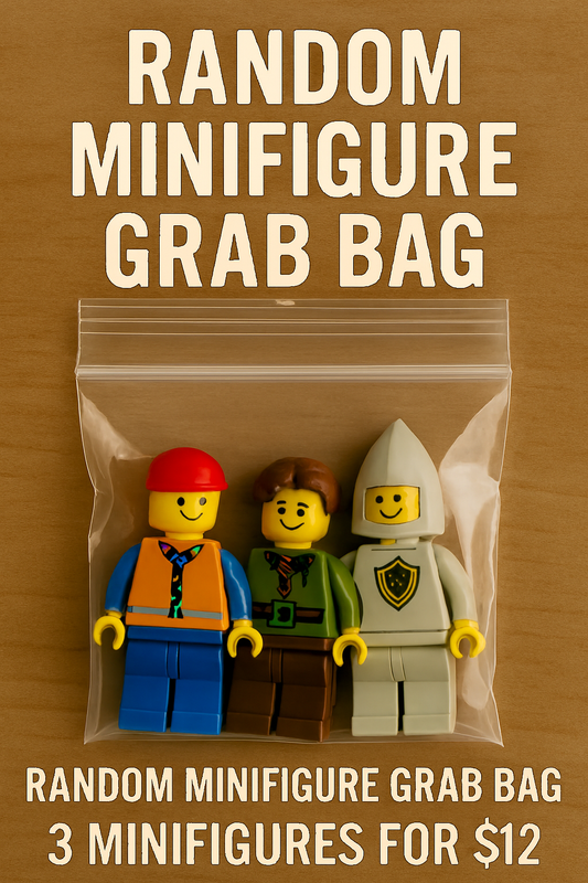 LEGO® Minifigure Mystery Grab Bag – 3 Random Figures for $12