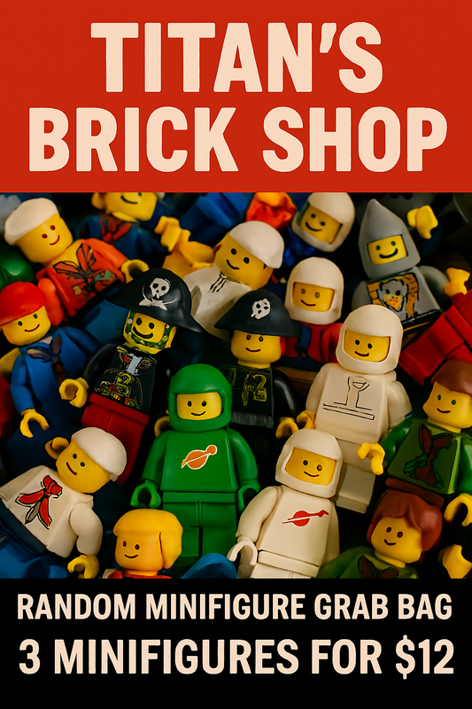 LEGO® Minifigure Mystery Grab Bag – 3 Random Figures for $12