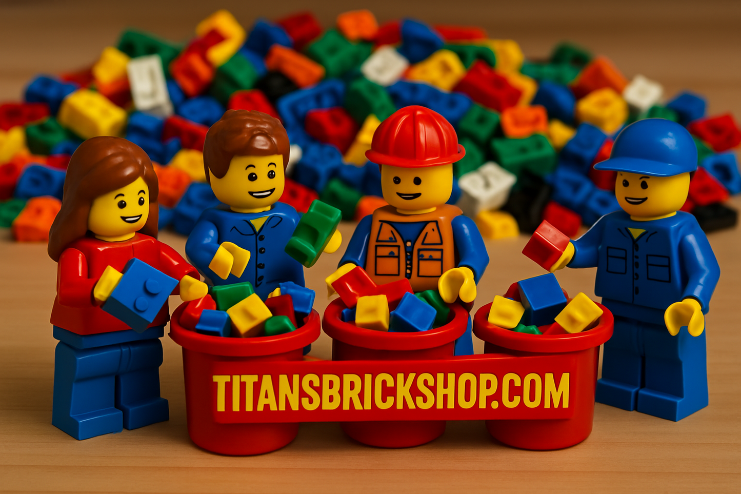 "Used LEGO Bricks - Sold by the Pound"